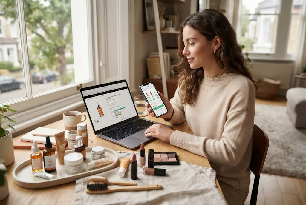 Beauty trends shaping future UK beauty shopping through AI, sustainability and personalisation