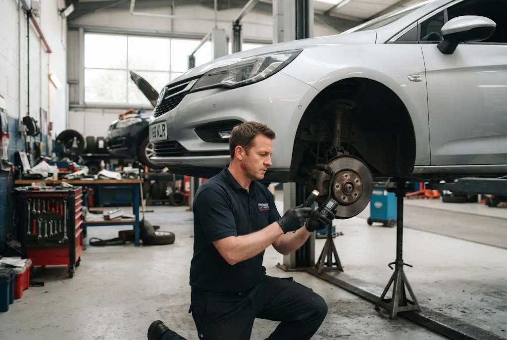 Best Brake Services: How to Choose the Right Garage Brake services and professional brake inspection at a UK garage