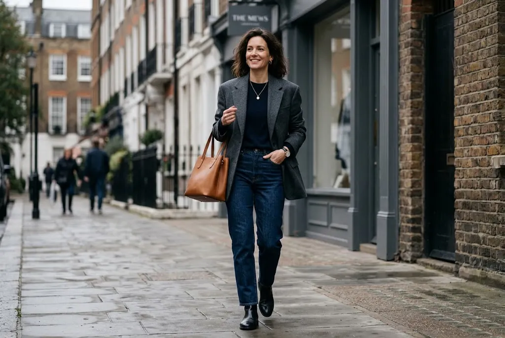 How to Accessorise an Outfit Without Overdoing It Stylish UK outfit with simple and balanced accessories