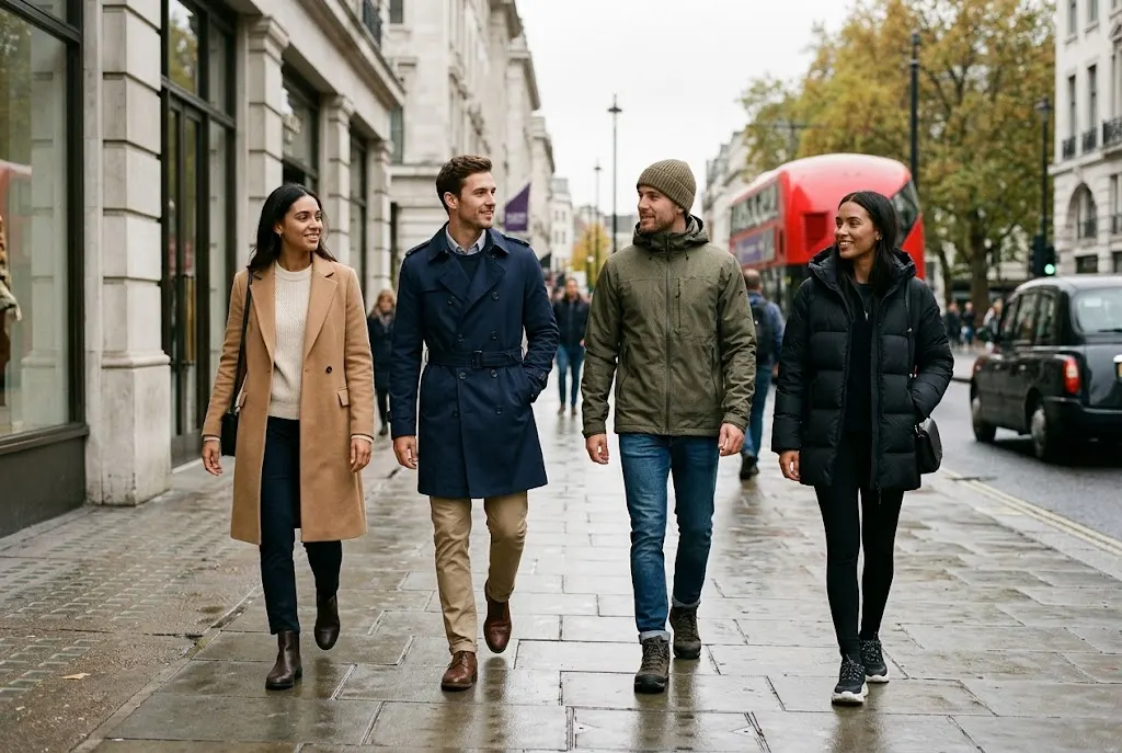 How to Choose the Right Coat for the UK Weather Stylish coats for different UK weather conditions