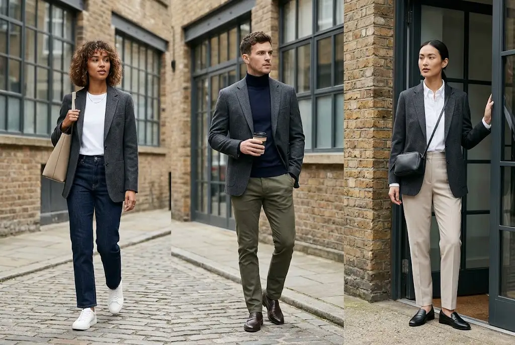 How to Style a Blazer for Casual and Smart Outfits Stylish blazer outfits for casual and smart occasions in the UK